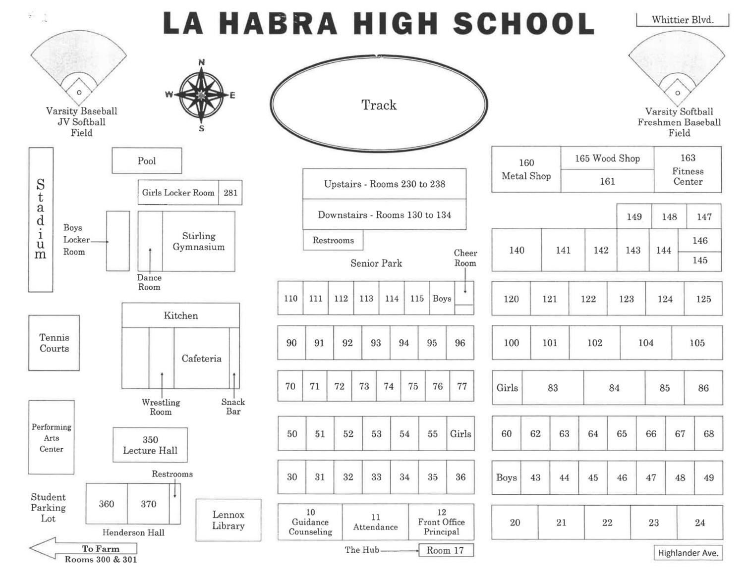 LHHS Campus Map 